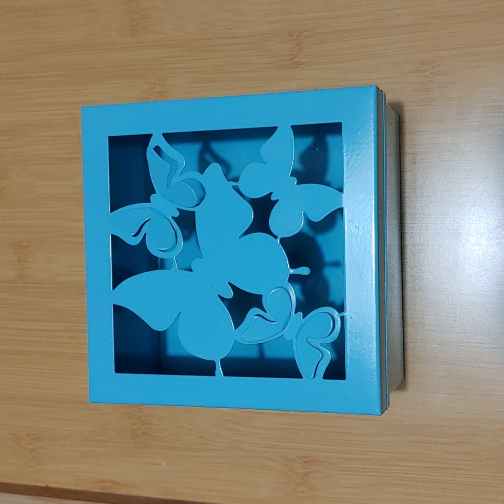 Bouclair Metal Storage Box - Picture 2 of 4